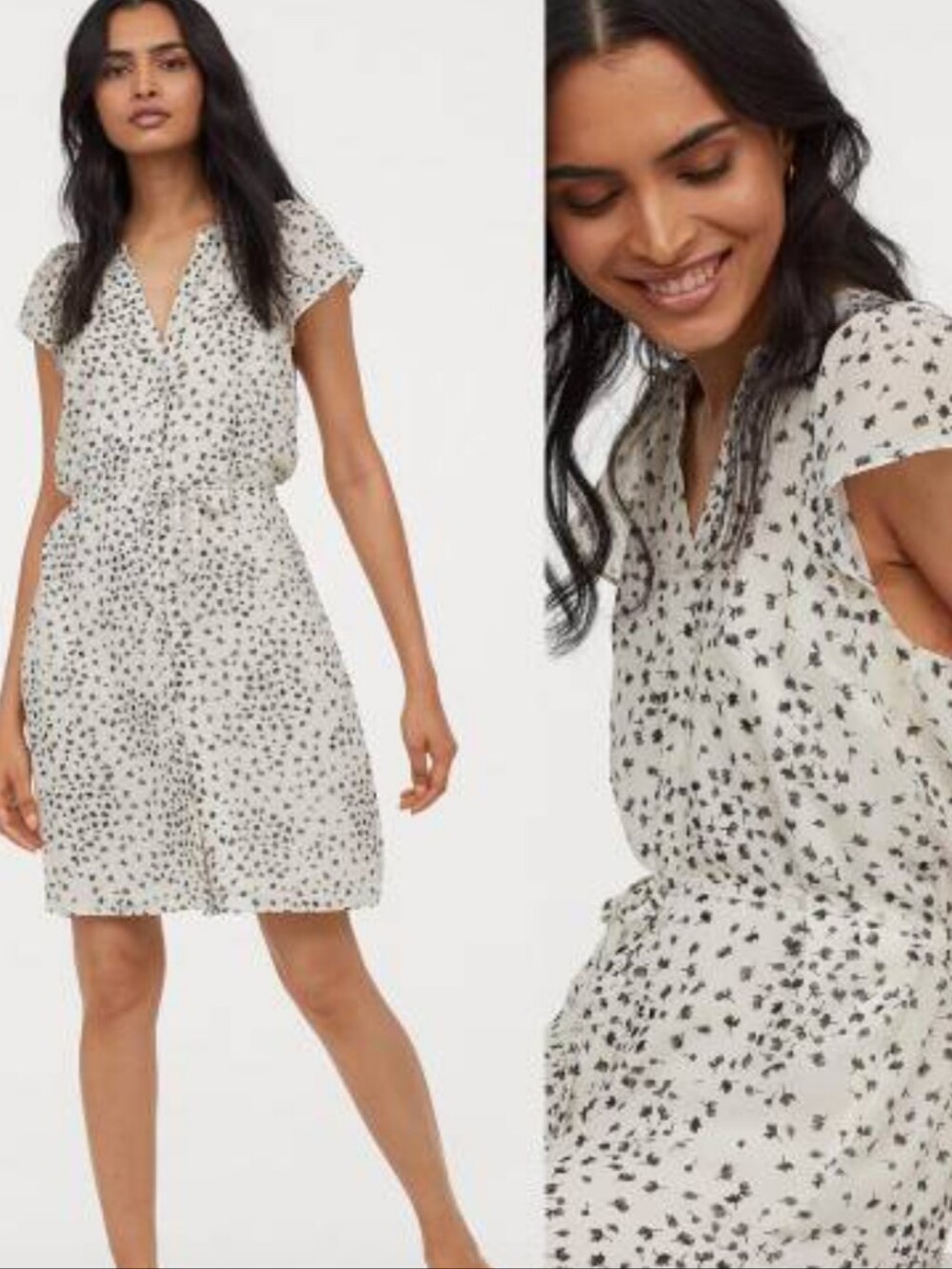 H&M Floral Print Dress